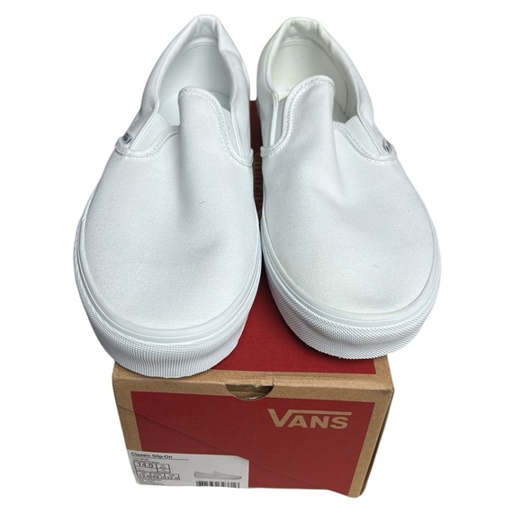 VANS Classic Slip-On in White Size 14.0M - Picture 7 of 10